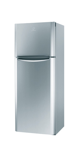Indesit TIAA 10 V SI Отдельностоящий 251л A+ Нержавеющая сталь холодильник с морозильной камерой