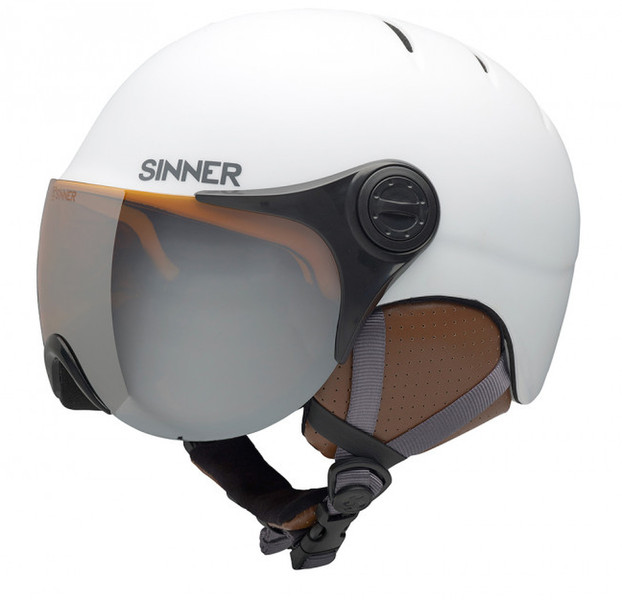Sinner Crystal Unisex White safety helmet