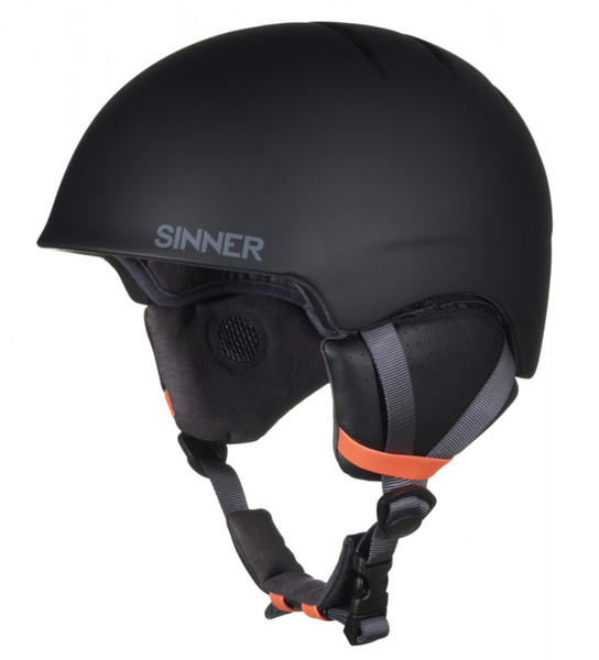 Sinner Lost Trail Unisex Black safety helmet