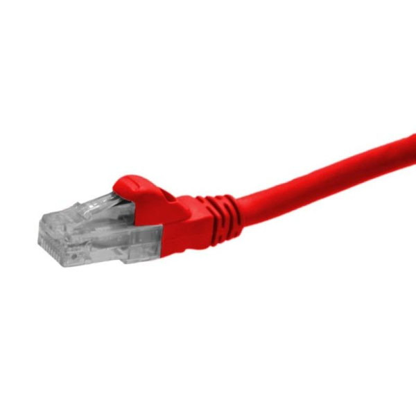 APC DC6PCURJ02RDM 2m Cat6 U/UTP (UTP) Red networking cable