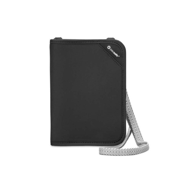 Pacsafe V150 Nylon,Oxford,Polyurethane Black wallet