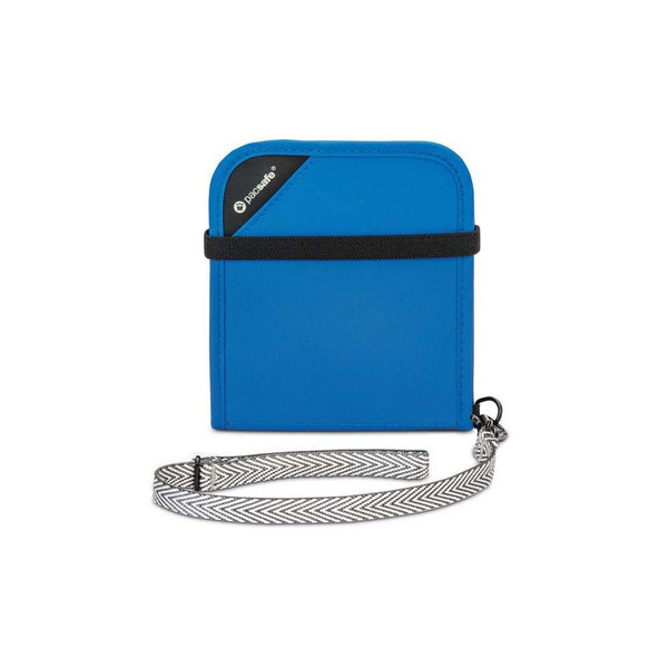 Pacsafe V100 Nylon,Oxford,Polyurethane Blue wallet
