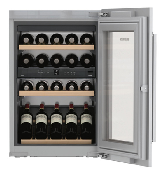 Liebherr EWTdf 1653 Встроенный Компрессорный винный шкаф Серый 30бутылка(и) A