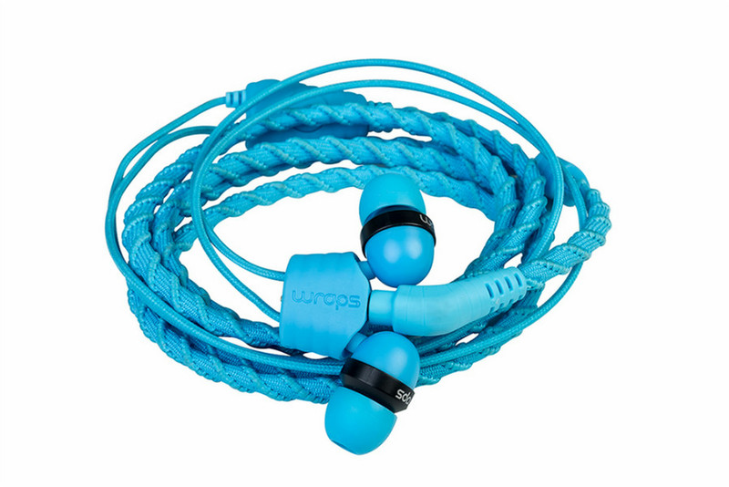 Wraps Talk In-ear Binaural Wired Blue