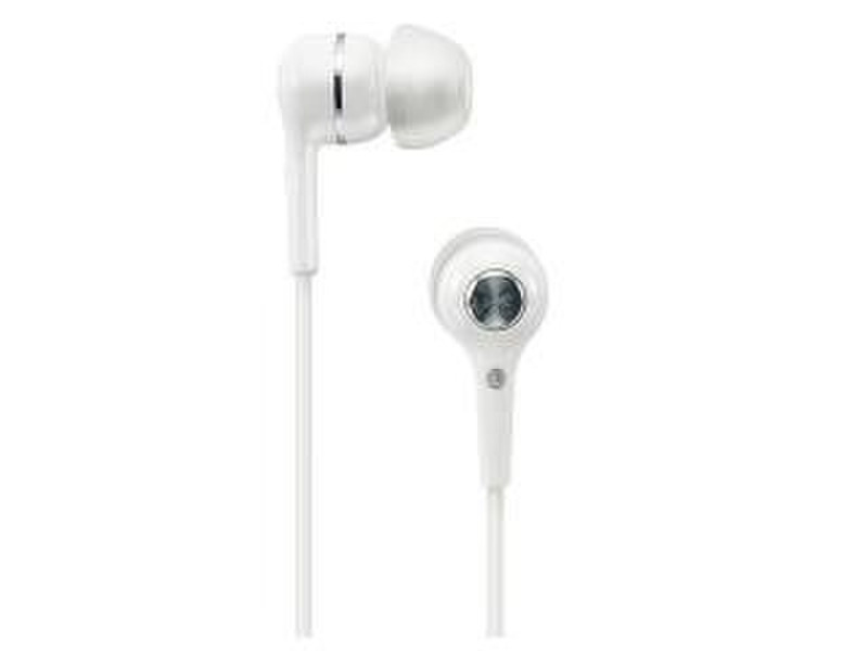 Carrefour CE805 In-ear Binaural Wired White mobile headset