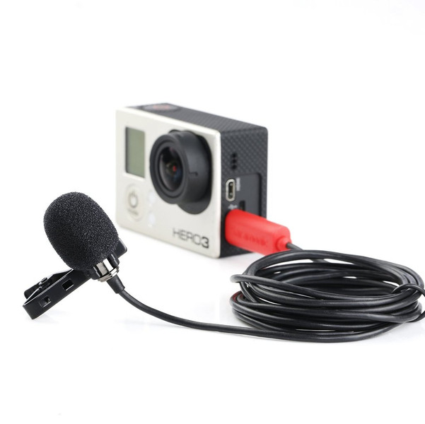 Saramonic SR-GMX1 Digital camera microphone Проводная Черный микрофон