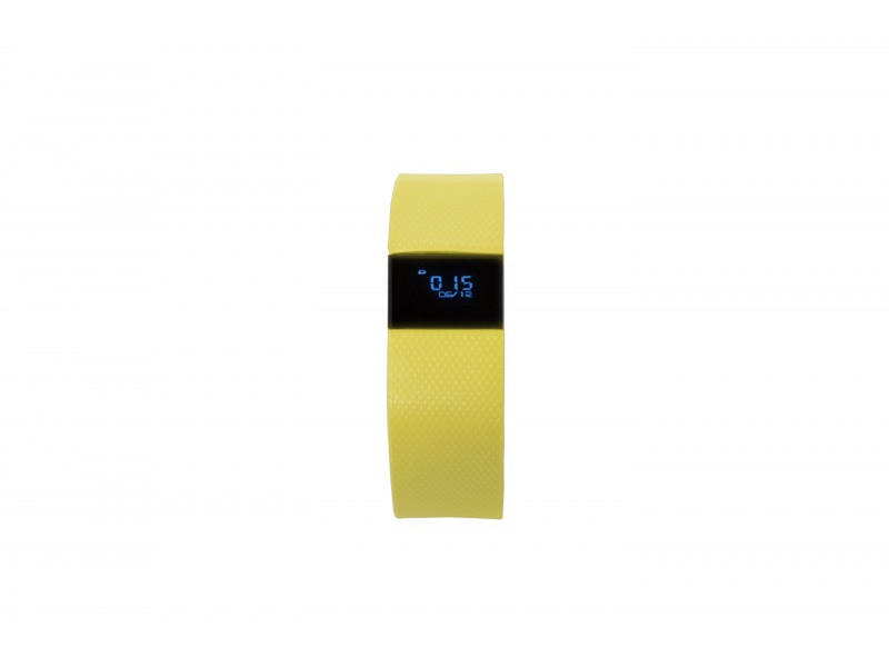 GOCLEVER Smart Band Wristband activity tracker 0.49" OLED Wireless Yellow