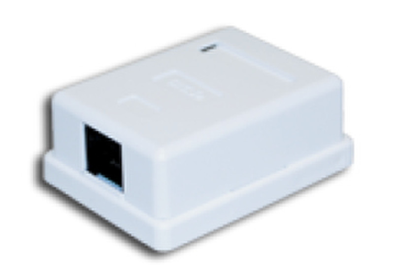 A-LAN GN005 Cat5e Weiß Netzwerkanschlussdose