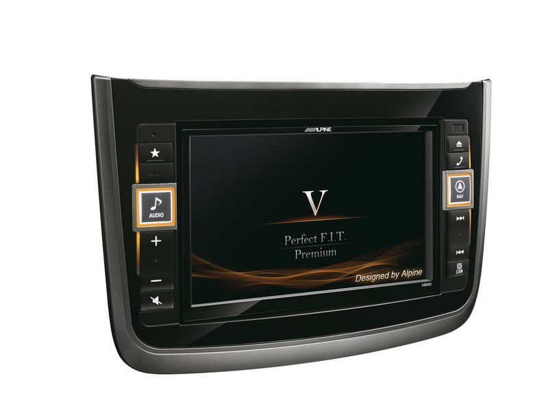 Alpine X800D-V Fixed 8Zoll LCD Touchscreen 2900g Schwarz Navigationssystem