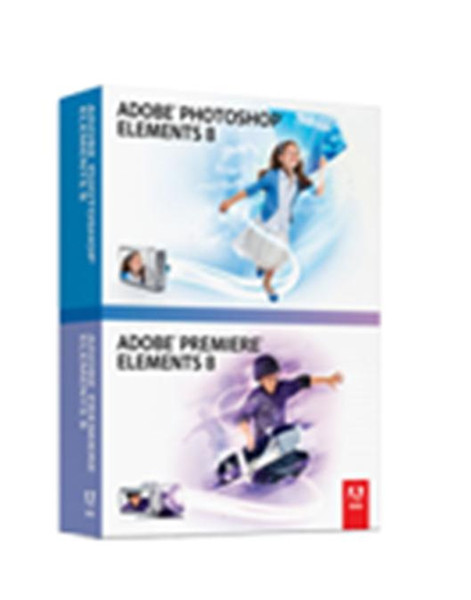 Adobe Photoshop Elements + Premiere Elements 8 & Premiere Elements 8, Win, IT, Box