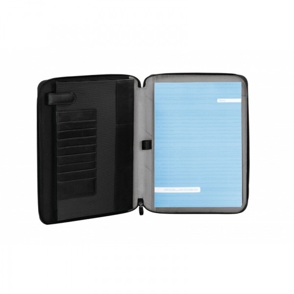 Piquadro Notepad holder PQ7 Leather Black document holder
