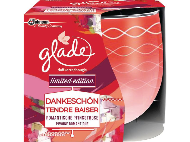 Glade by Brise 687307 Cylinder Orange,Pink,White 1pc(s) wax candle