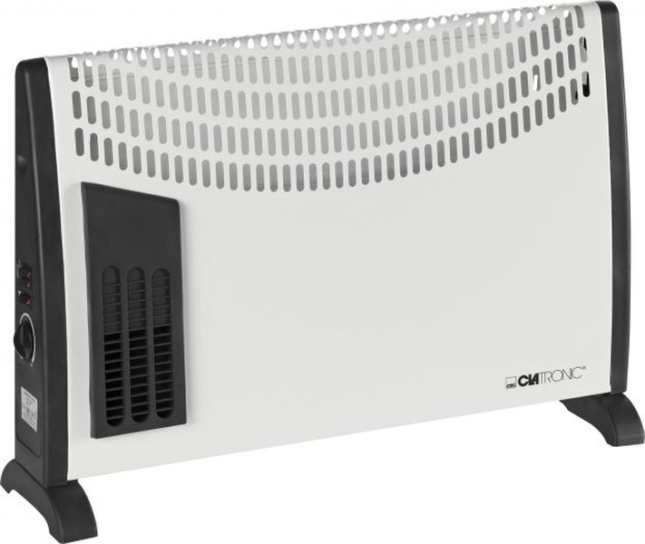 Clatronic KH 3433 Для помещений, Вне помещения Fan electric space heater 2000Вт Черный, Белый