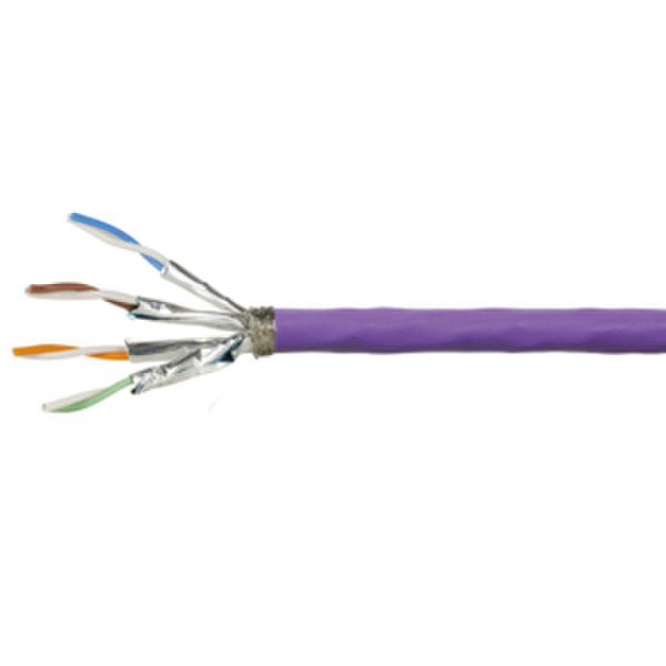 LogiLink CQ6000S 1000м Cat7a S/FTP (S-STP) Фиолетовый сетевой кабель