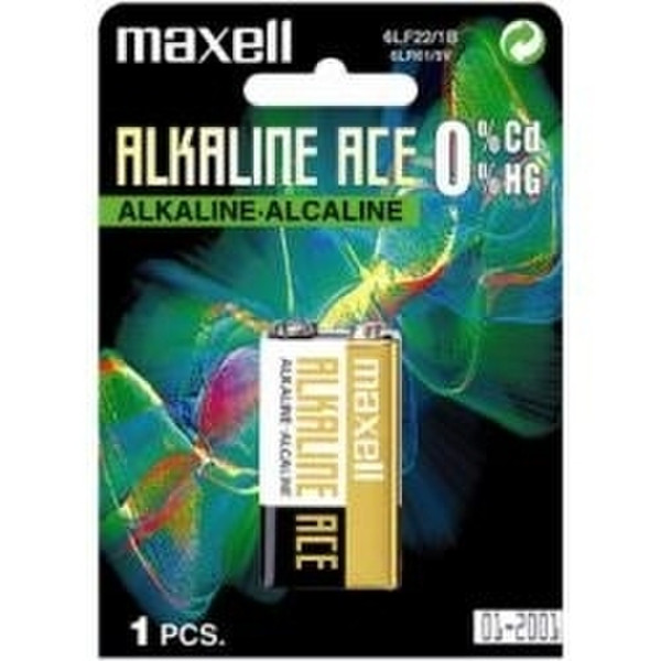 Maxell Ace 9V Alkaline 9V non-rechargeable battery