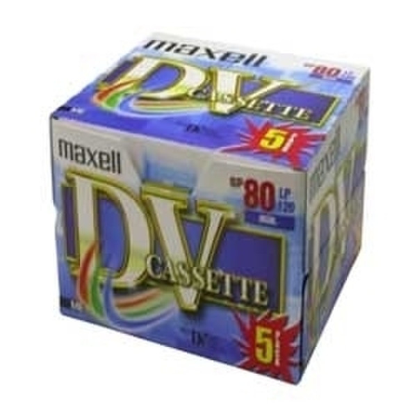 Maxell Mini DV80 5 - pk Video сassette 80мин 5шт