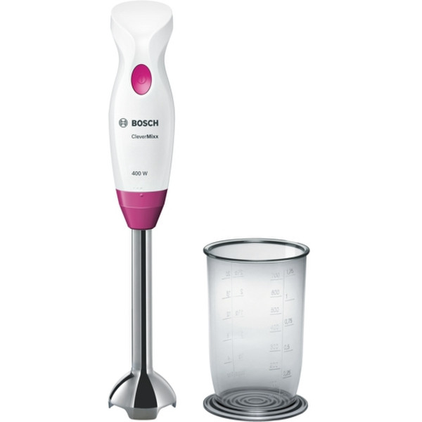 Bosch MSM2410PW Immersion blender 400W Purple,White blender