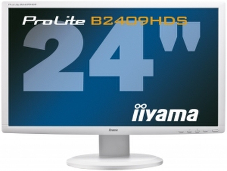 iiyama ProLite B2409HDS 24Zoll Weiß Computerbildschirm