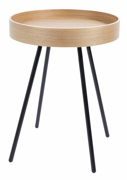 Zuiver Oak Tray Side/End table Round 4leg(s)