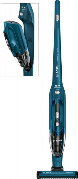 Bosch BBH21830L Bagless Blue stick vacuum/electric broom