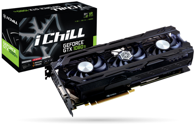 Inno3D iChill GeForce GTX 1080 Ti X3 GeForce GTX 1080 TI 11ГБ GDDR5X