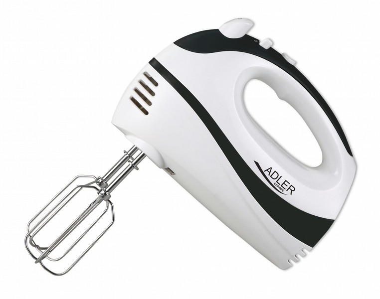 Adler AD 4205 Hand mixer 300Вт Черный, Белый