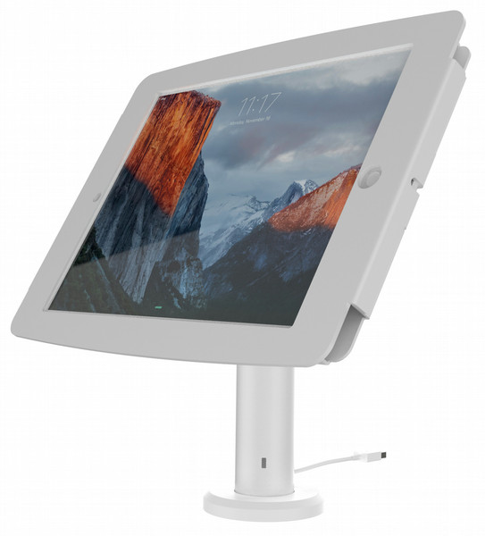 Maclocks Rise Space White tablet security enclosure