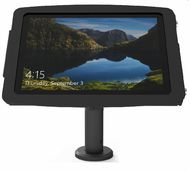 Maclocks TCDP04518GEB Tablet Multimedia stand Black multimedia cart/stand