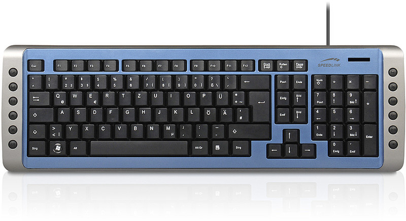 SPEEDLINK Snappy USB Keyboard USB Blue keyboard