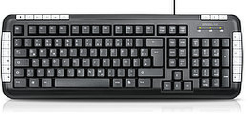 SPEEDLINK Meteor Multimedia Keyboard USB QWERTZ клавиатура