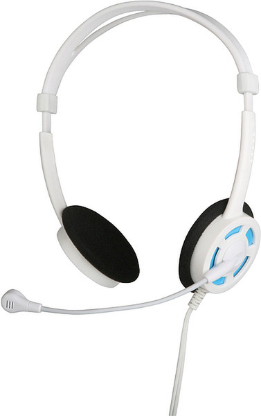 SPEEDLINK Vesta Stereo PC Headset Стереофонический Белый гарнитура