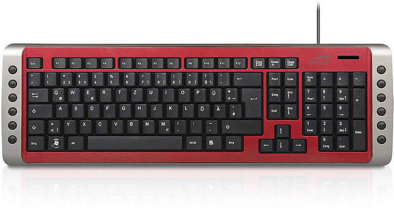 SPEEDLINK Snappy USB Keyboard USB Красный клавиатура