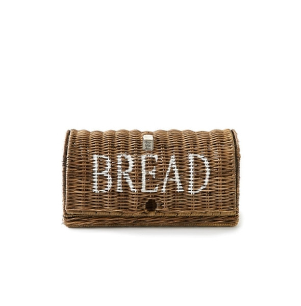 Rivièra Maison 174840 Rectangular Brown Rattan bread box