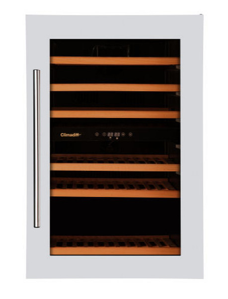 Climadiff CLI45 Built-in Compressor wine cooler Stainless steel 41bottle(s) C wine cooler