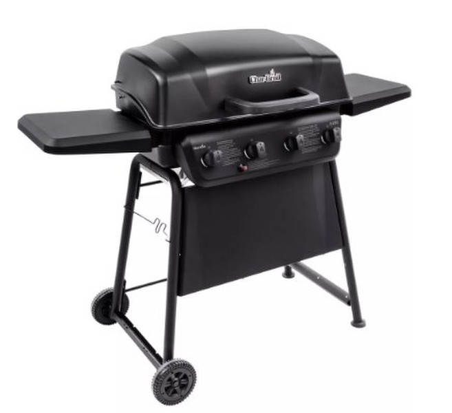 Char-Broil Classic 4 Grill Cart Natural gas 9378W Black