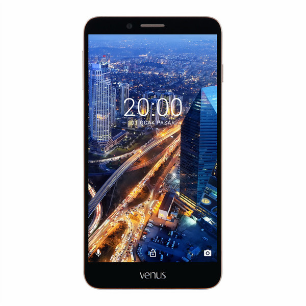 Vestel Venus V3 5580 Single SIM 4G 16GB Gold smartphone
