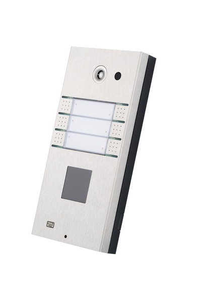 2N Telecommunications EntryCom IP Vario Black,Silver door intercom system