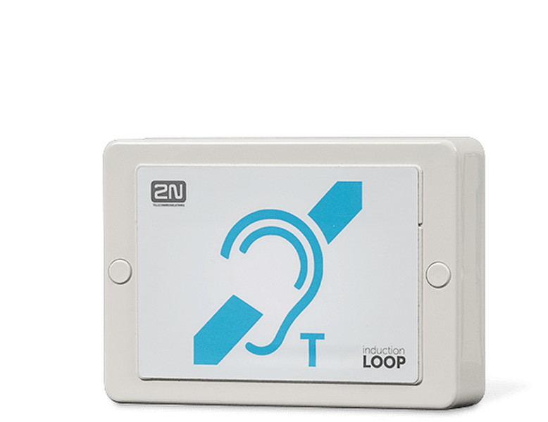 2N Telecommunications Induction Loop Weiß IP-Add-On-Modul