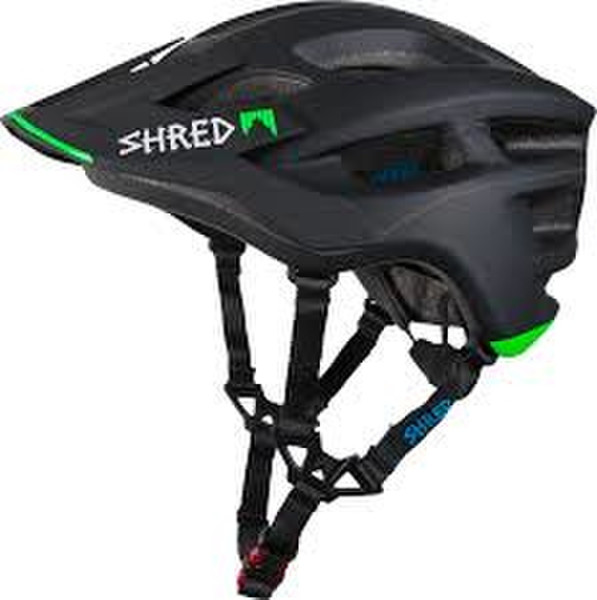 Shred Optics Short Stack Full shell Черный, Зеленый велосипедный шлем