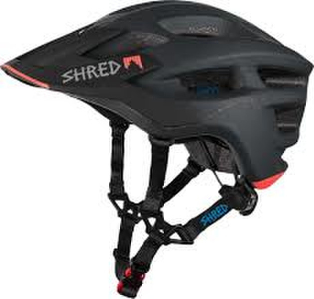 Shred Optics Short Stack Full shell Black,Orange bicycle helmet