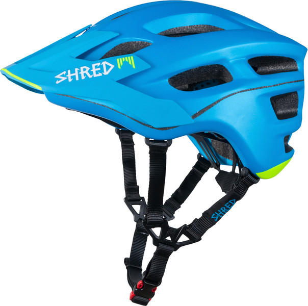 Shred Optics Short Stack Full shell Черный, Синий велосипедный шлем