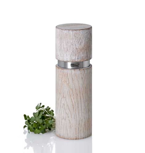 AdHoc Textura Antique MP25 Pepper grinder Stainless steel,White,Wood