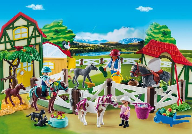Playmobil Country 9262 Мальчик / Девочка Разноцветный набор детских фигурок