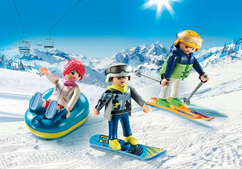 Playmobil FamilyFun 9286 Junge/Mädchen Mehrfarben Kinderspielzeugfiguren-Set