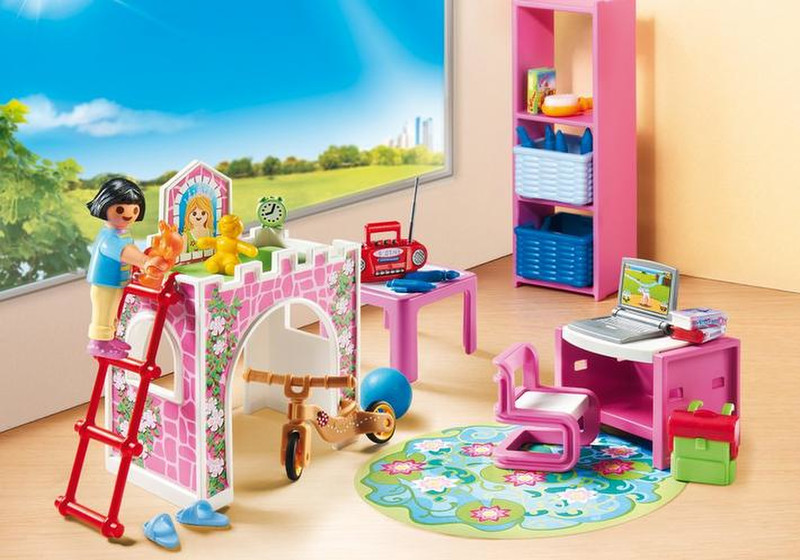 Playmobil City Life 9270 Girl Pink children toy figure set