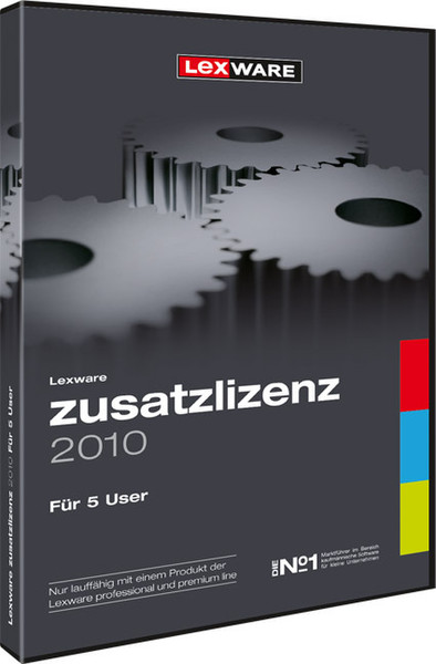 Lexware zusatzlizenz pro 2010, 5 User