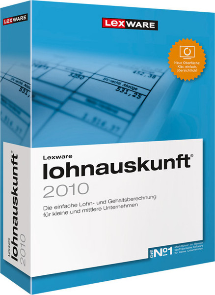 Lexware lohnauskunft 2010 Netzwerkversion Upgrade