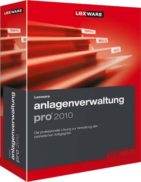 Lexware anlagenverwaltung pro 2010 Upgrade