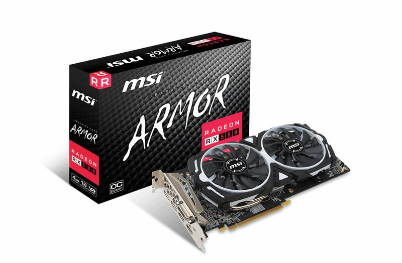 MSI RX 580 ARMOR 8G OC Radeon RX 580 8GB GDDR5