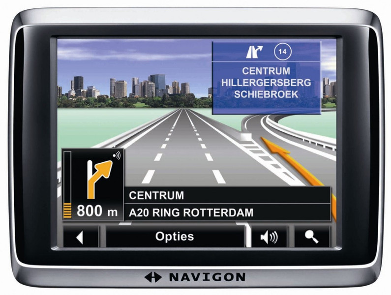 Navigon 2400 Fixed 3.5Zoll Touchscreen 128g Navigationssystem